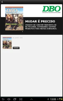 Revista DBO android App screenshot 0